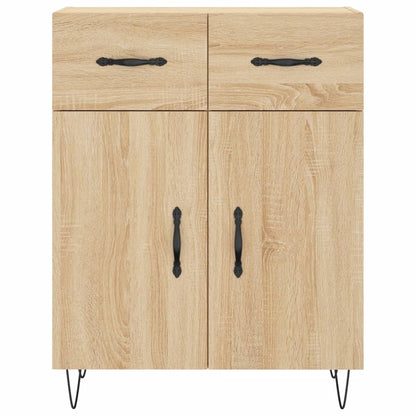 vidaXL Highboard Sonoma Oak 69,5x34x180 cm Engineered Wood