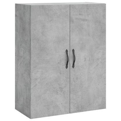 vidaXL Highboard Concrete Grey 69,5x34x180 cm Engineered Wood
