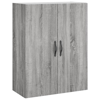 vidaXL Highboard Grey Sonoma 69,5x34x180 cm Engineered Wood