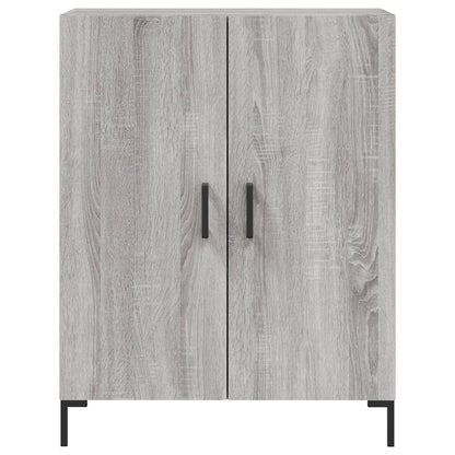 vidaXL Highboard Grey Sonoma 69.5x34x180 cm Engineered Wood