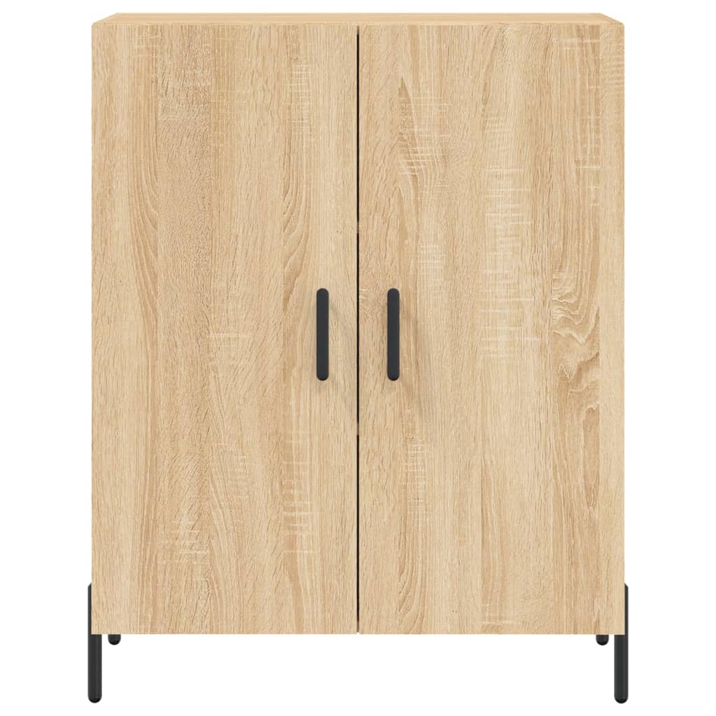 vidaXL Highboard Sonoma Oak 69.5x34x180 cm Engineered Wood