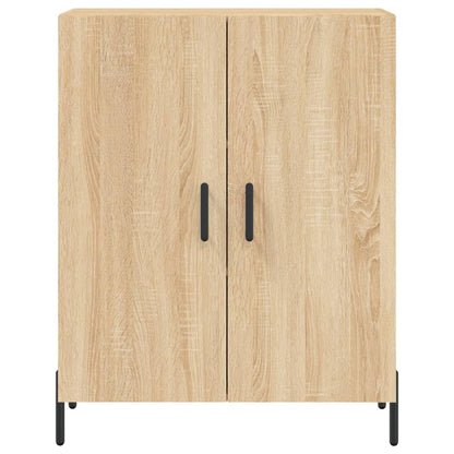 vidaXL Highboard Sonoma Oak 69.5x34x180 cm Engineered Wood