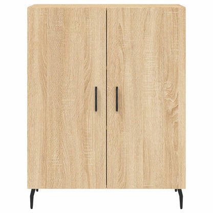 vidaXL Highboard Sonoma Oak 69.5x34x180 cm Engineered Wood