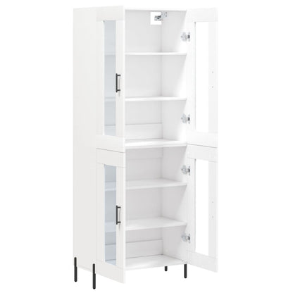 vidaXL Highboard White 69,5x34x180 cm Engineered Wood