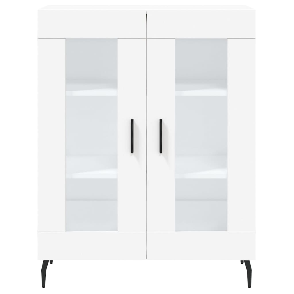 vidaXL Highboard White 69,5x34x180 cm Engineered Wood