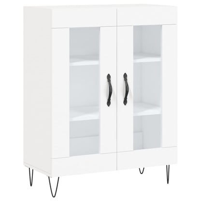 vidaXL Highboard White 69,5x34x180 cm Engineered Wood