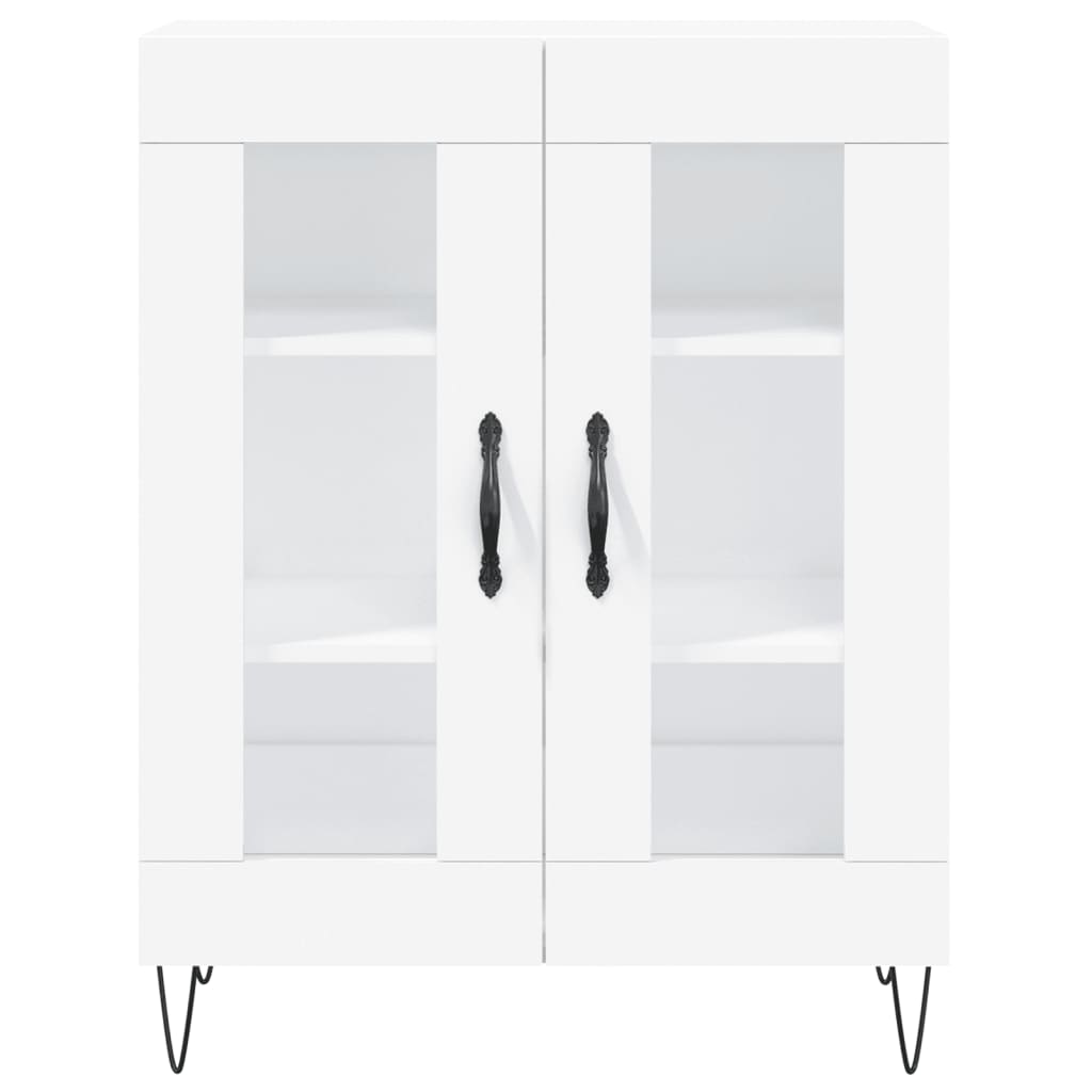 vidaXL Highboard White 69,5x34x180 cm Engineered Wood