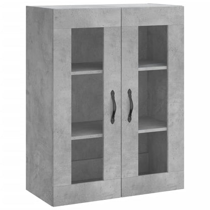 vidaXL Highboard Concrete Grey 69,5x34x180 cm Engineered Wood
