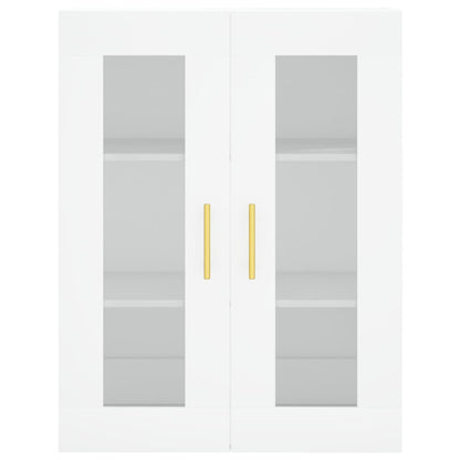 vidaXL Highboard White 69.5x34x180 cm Engineered Wood