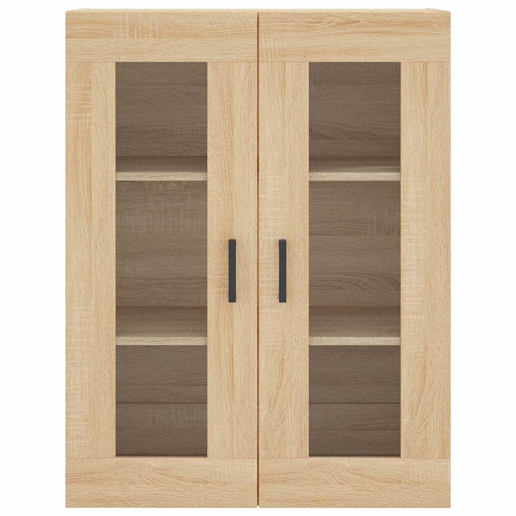 vidaXL Highboard Sonoma Oak 69,5x34x180 cm Engineered Wood