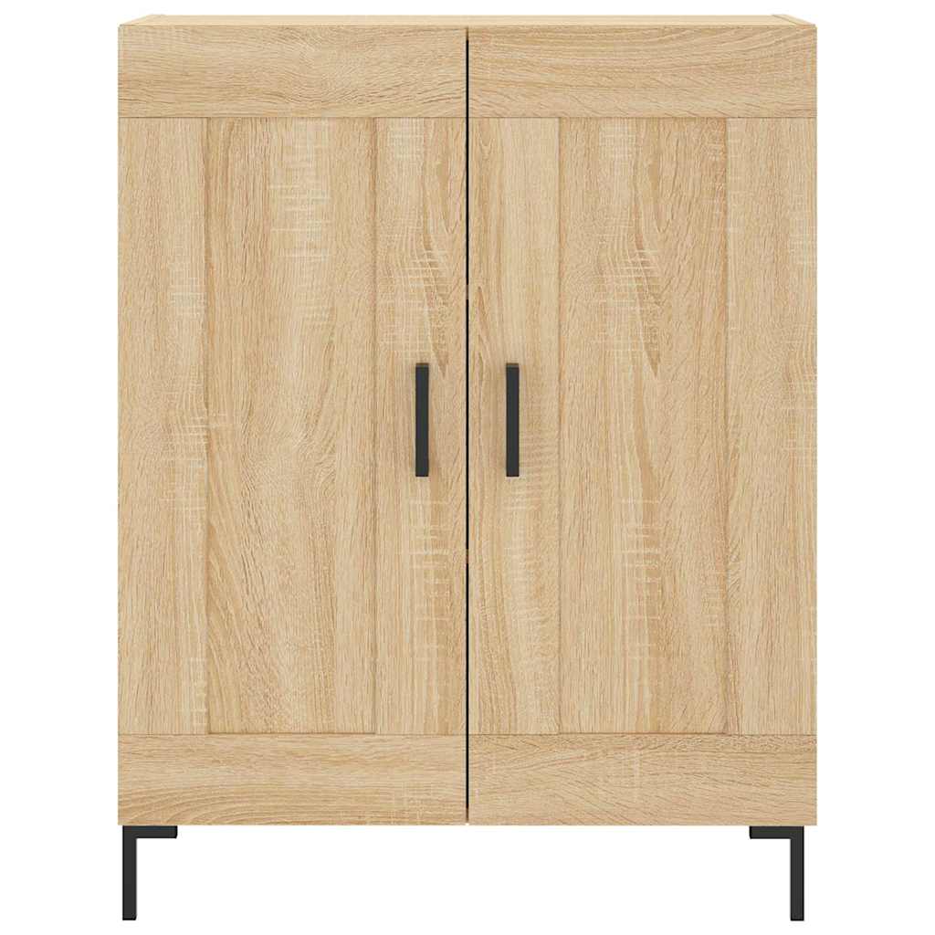 vidaXL Highboard Sonoma Oak 69,5x34x180 cm Engineered Wood