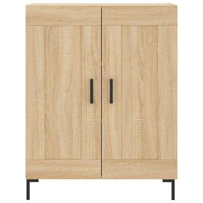 vidaXL Highboard Sonoma Oak 69,5x34x180 cm Engineered Wood
