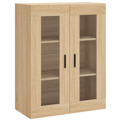 vidaXL Highboard Sonoma Oak 69,5x34x180 cm Engineered Wood