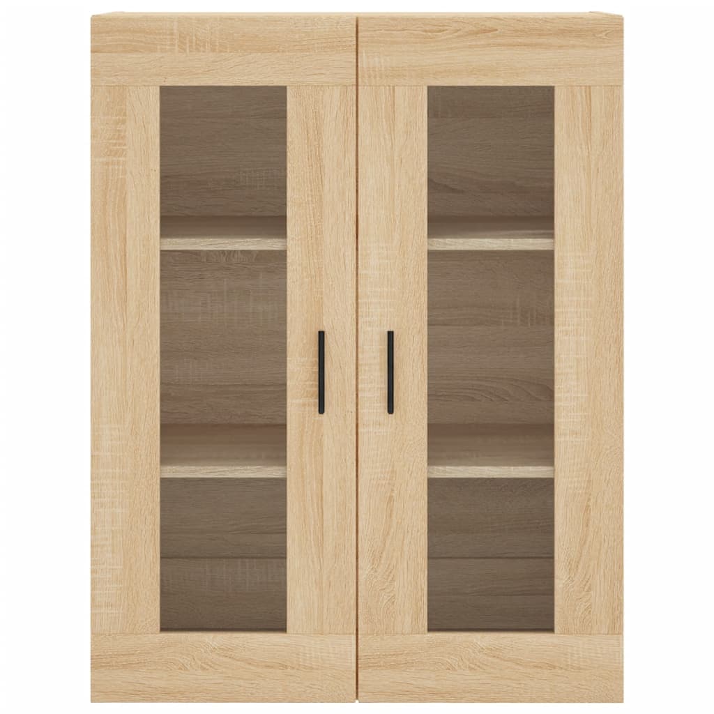 vidaXL Highboard Sonoma Oak 69,5x34x180 cm Engineered Wood