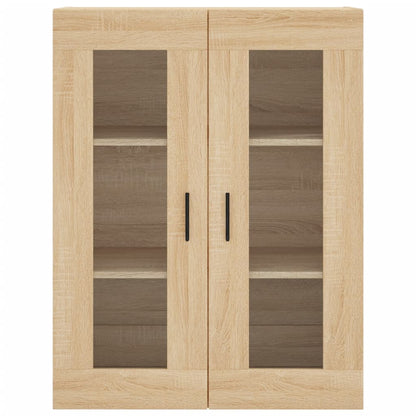 vidaXL Highboard Sonoma Oak 69,5x34x180 cm Engineered Wood