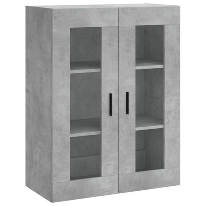 vidaXL Highboard Concrete Grey 69,5x34x180 cm Engineered Wood