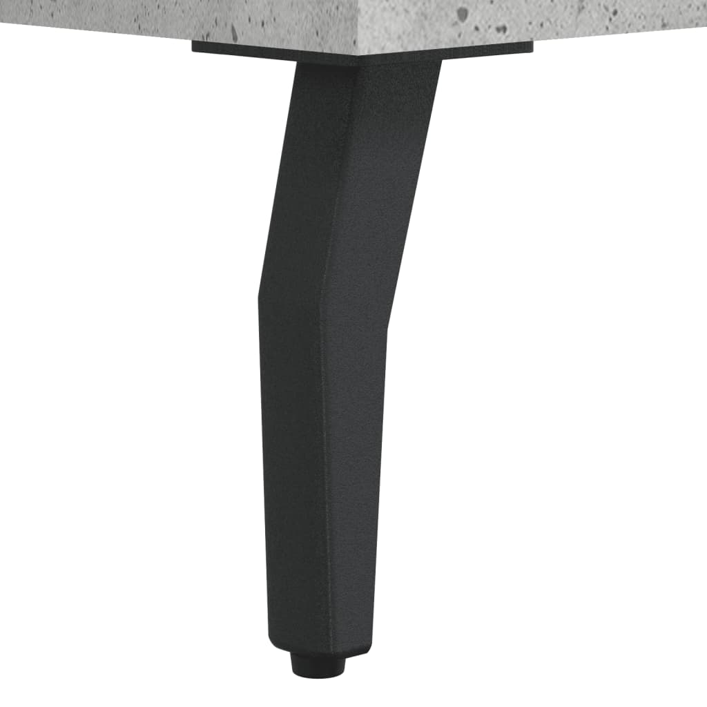 vidaXL Highboard Concrete Grey 69,5x34x180 cm Engineered Wood