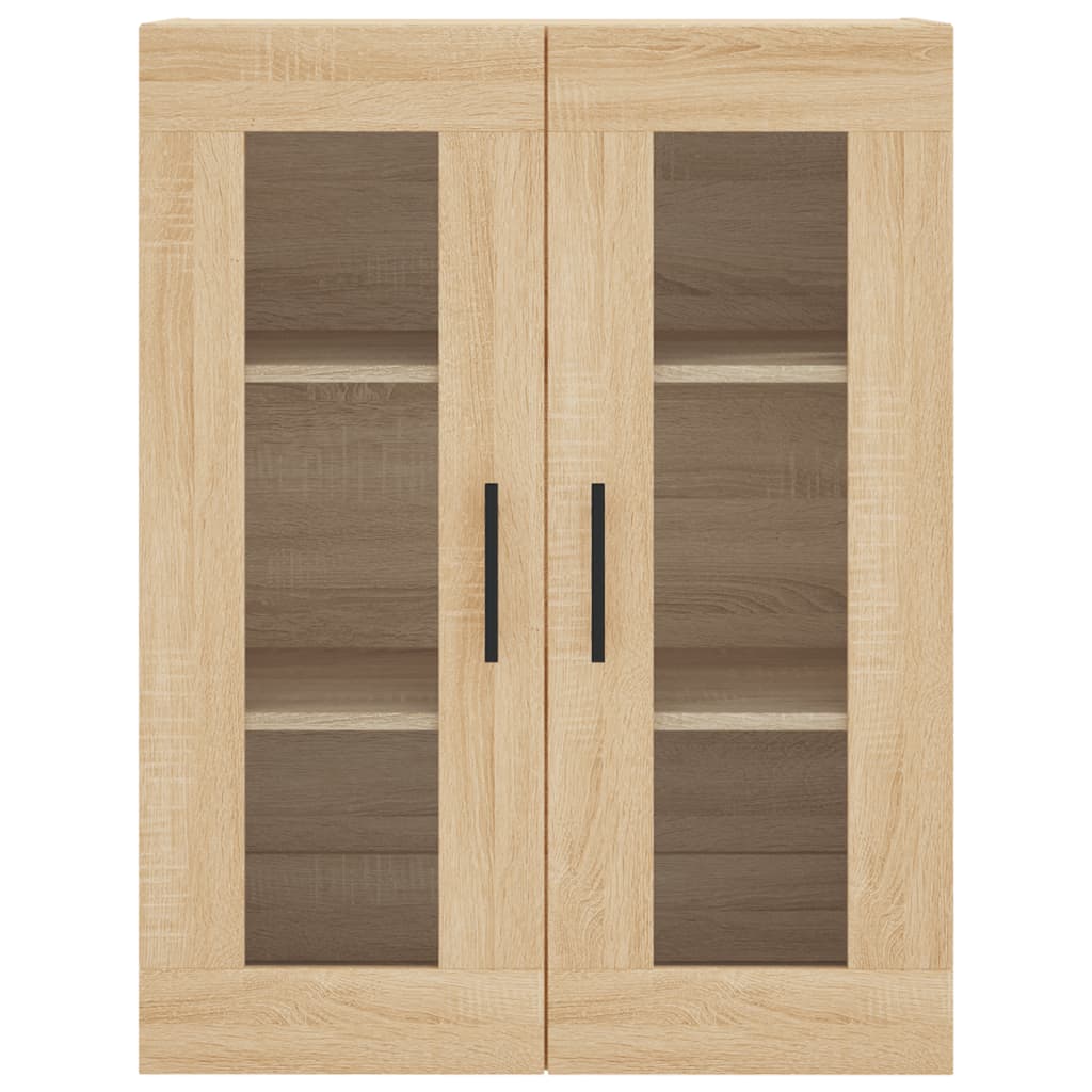 vidaXL Highboard Sonoma Oak 69,5x34x180 cm Engineered Wood