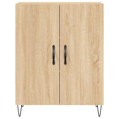 vidaXL Highboard Sonoma Oak 69.5x34x180 cm Engineered Wood