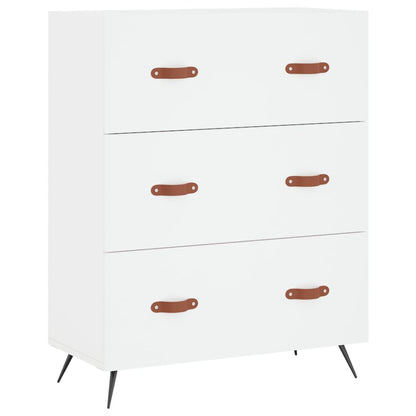 vidaXL Highboard White 69,5x34x180 cm Engineered Wood