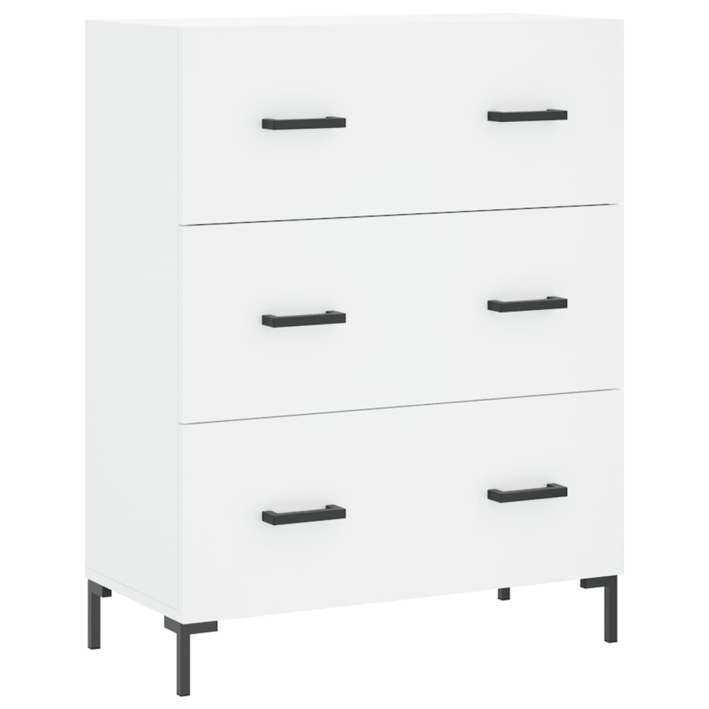 vidaXL Highboard White 69,5x34x180 cm Engineered Wood
