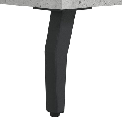 vidaXL Highboard Concrete Grey 69,5x34x180 cm Engineered Wood