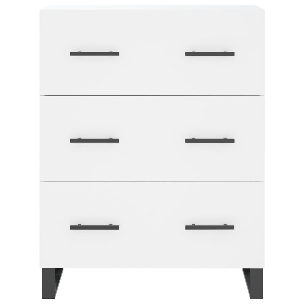 vidaXL Highboard White 69.5x34x180 cm Engineered Wood