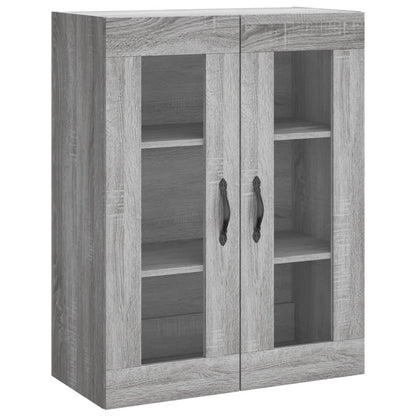 vidaXL Highboard Grey Sonoma 69,5x34x180 cm Engineered Wood