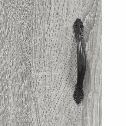 vidaXL Highboard Grey Sonoma 69,5x34x180 cm Engineered Wood