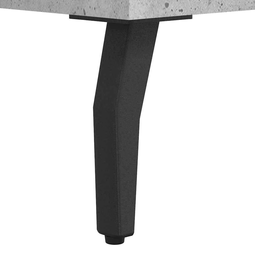 vidaXL Highboard Concrete Grey 69,5x34x180 cm Engineered Wood