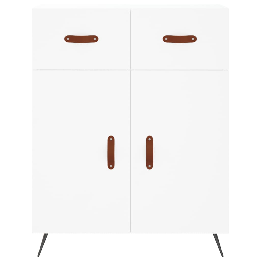 vidaXL Highboard White 69.5x34x180 cm Engineered Wood