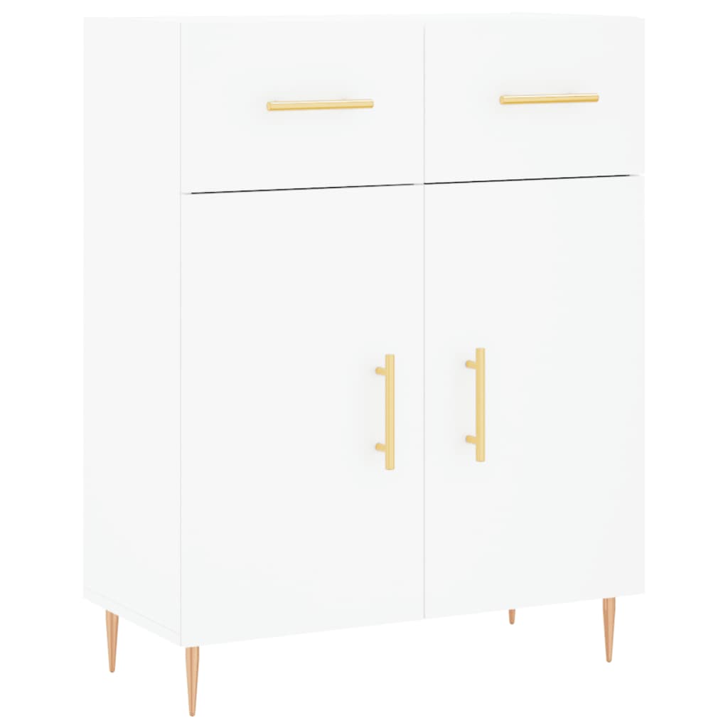 vidaXL Highboard White 69.5x34x180 cm Engineered Wood