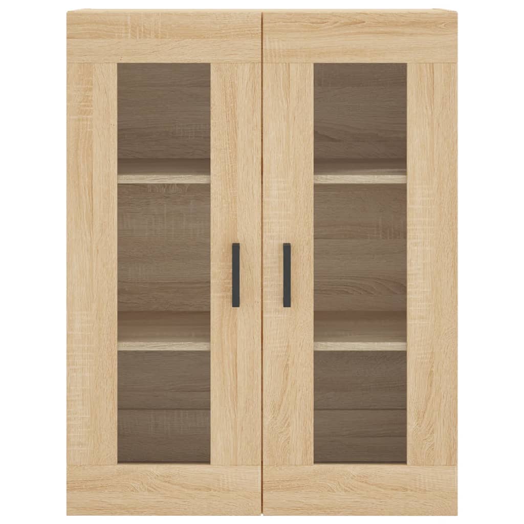 vidaXL Highboard Sonoma Oak 69,5x34x180 cm Engineered Wood