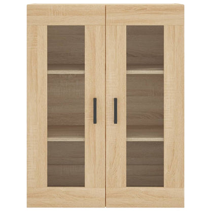vidaXL Highboard Sonoma Oak 69,5x34x180 cm Engineered Wood