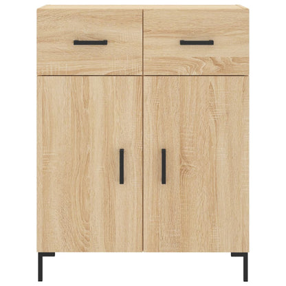 vidaXL Highboard Sonoma Oak 69,5x34x180 cm Engineered Wood