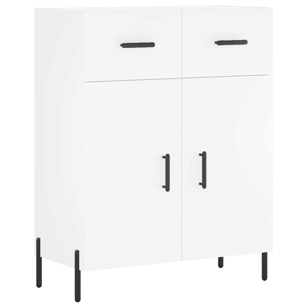vidaXL Highboard White 69.5x34x180 cm Engineered Wood