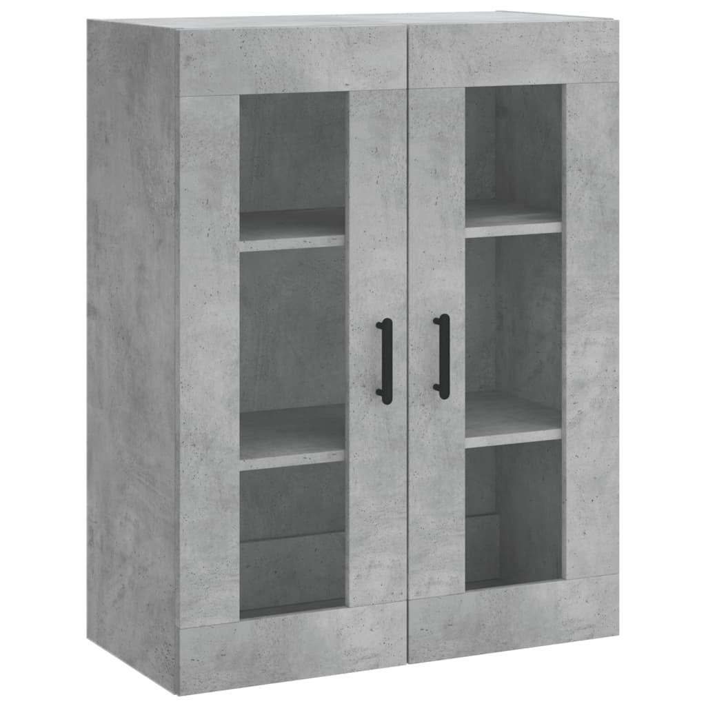vidaXL Highboard Concrete Grey 69,5x34x180 cm Engineered Wood