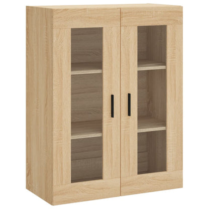 vidaXL Highboard Sonoma Oak 69,5x34x180 cm Engineered Wood