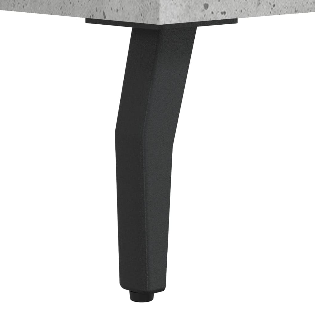 vidaXL Highboard Concrete Grey 69,5x34x180 cm Engineered Wood