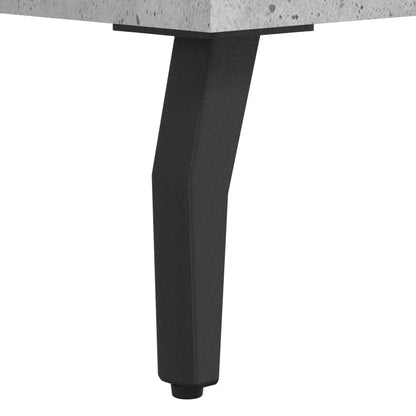 vidaXL Highboard Concrete Grey 69,5x34x180 cm Engineered Wood