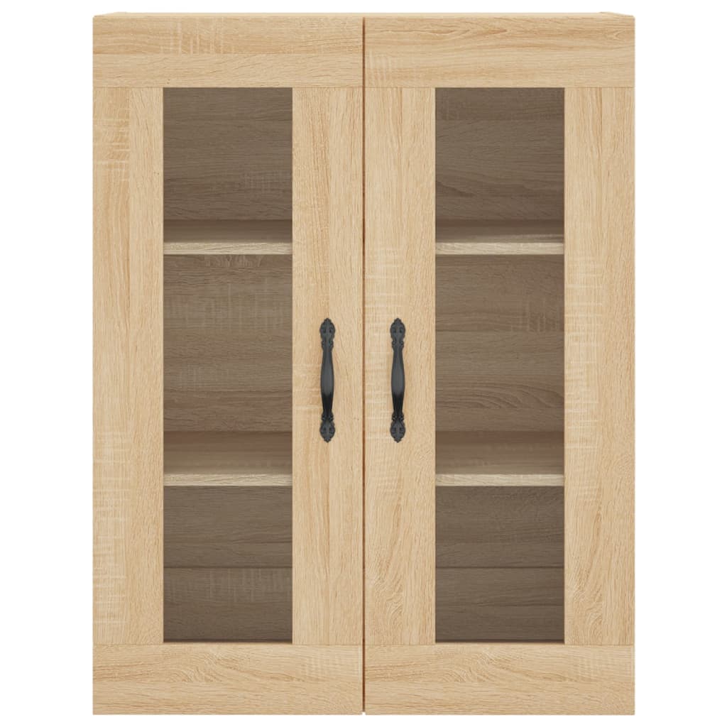 vidaXL Highboard Sonoma Oak 69,5x34x180 cm Engineered Wood