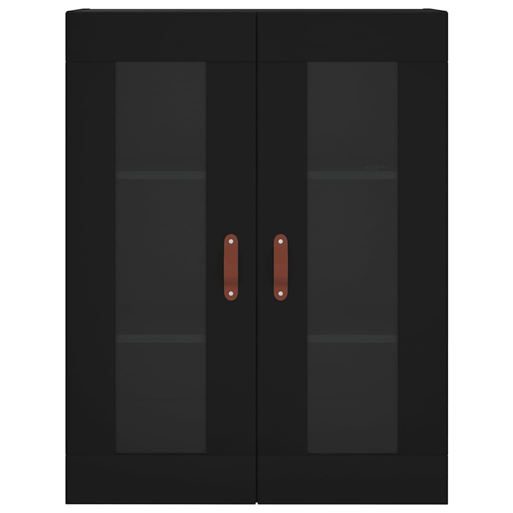 vidaXL Highboard Black 69.5x34x180 cm Engineered Wood