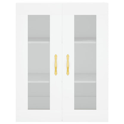 vidaXL Highboard White 69.5x34x180 cm Engineered Wood