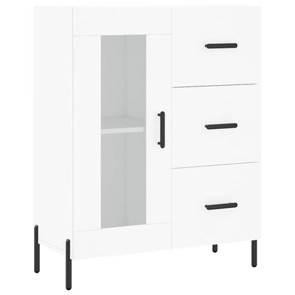 vidaXL Highboard White 69,5x34x180 cm Engineered Wood