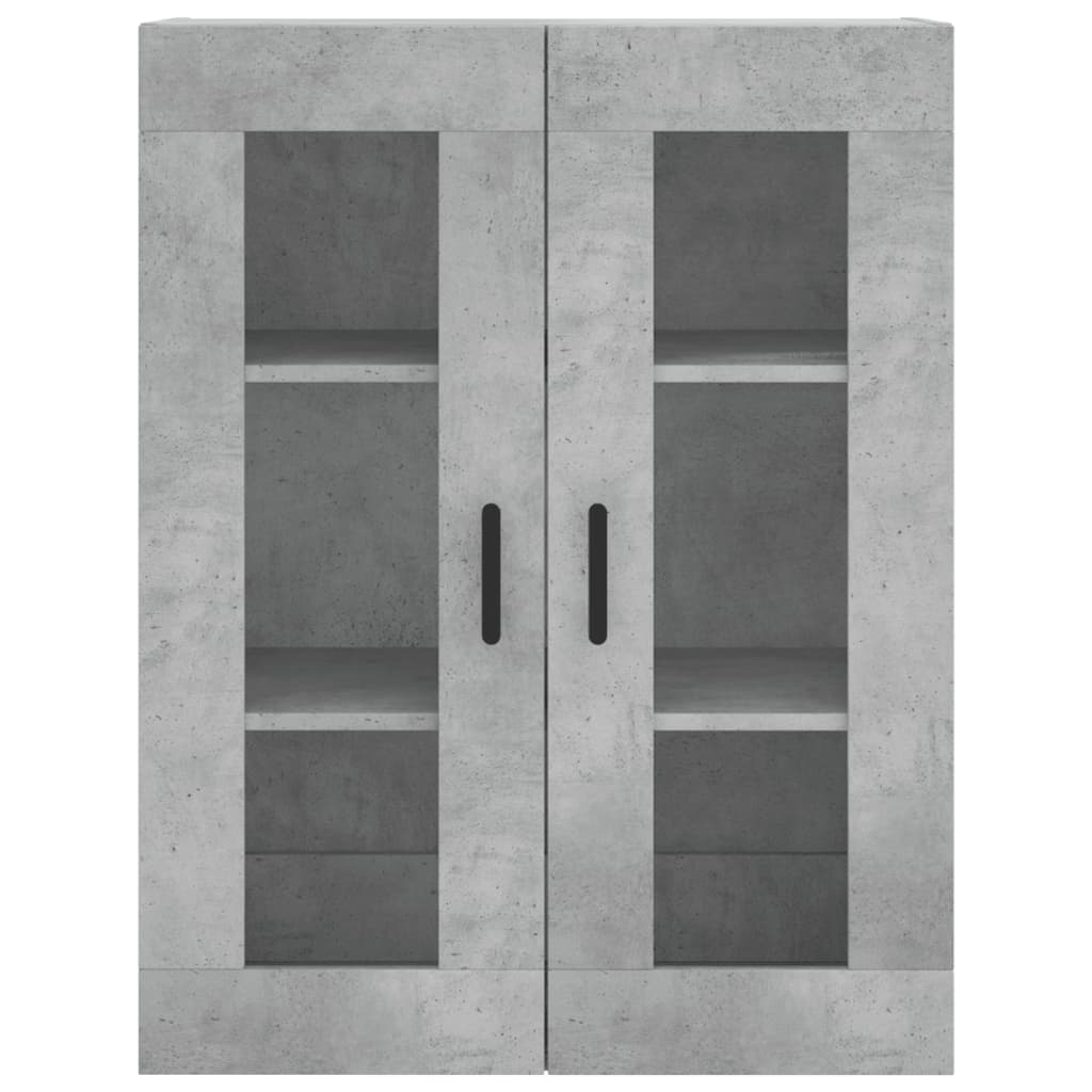 vidaXL Highboard Concrete Grey 69,5x34x180 cm Engineered Wood