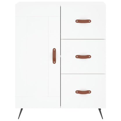 vidaXL Highboard White 69,5x34x180 cm Engineered Wood