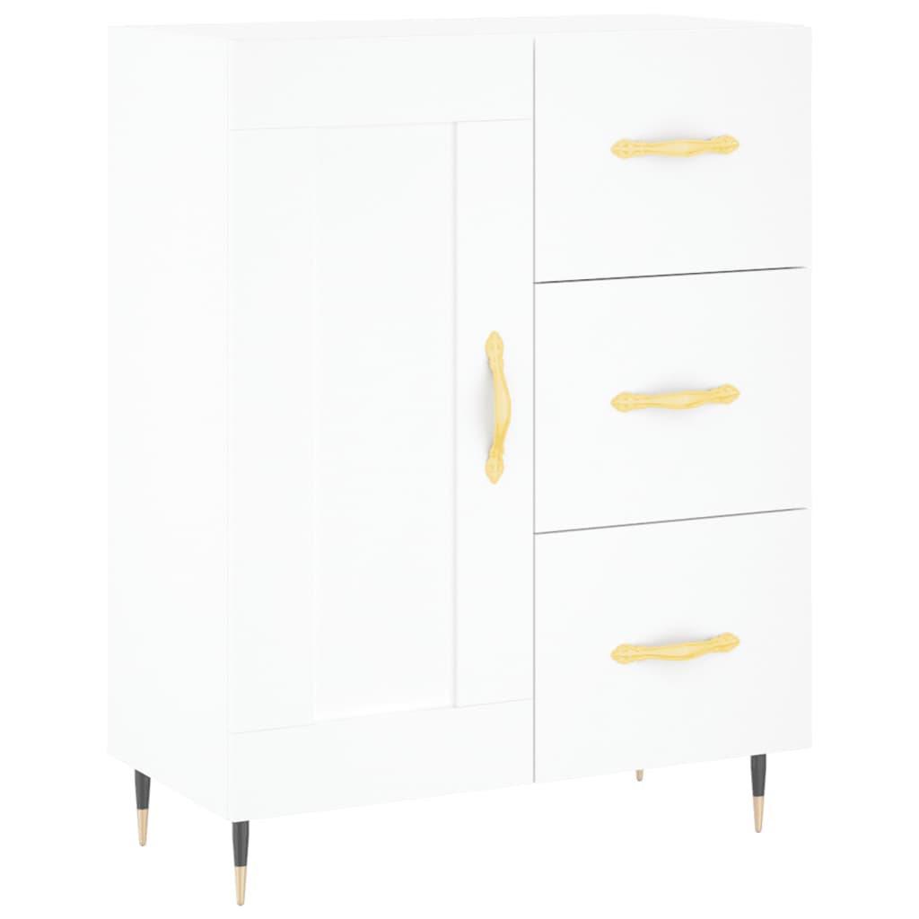 vidaXL Highboard White 69,5x34x180 cm Engineered Wood