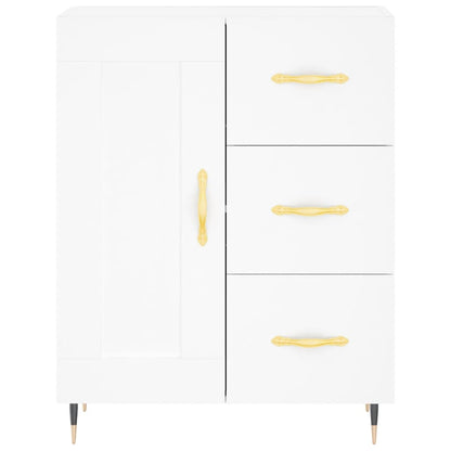 vidaXL Highboard White 69.5x34x180 cm Engineered Wood
