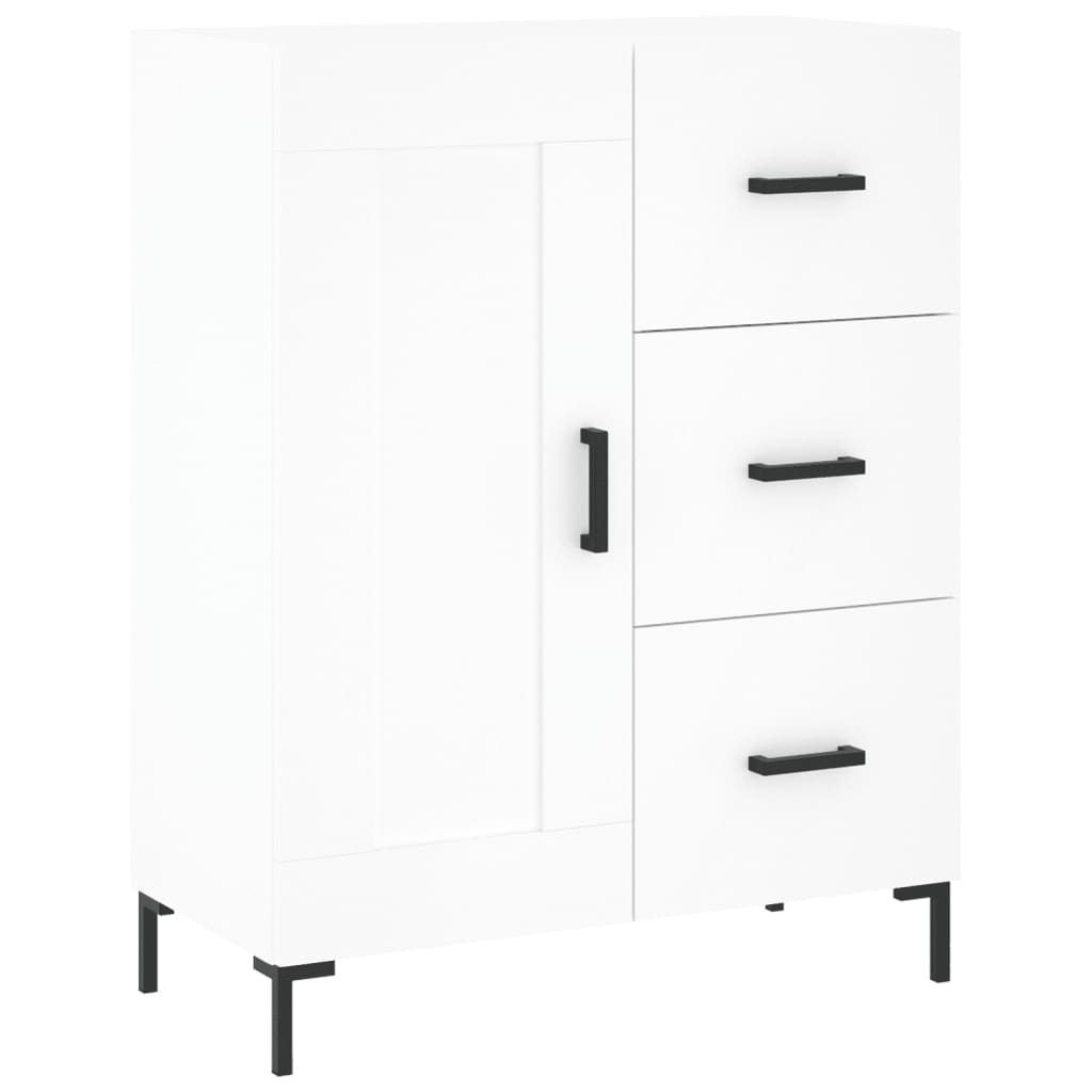 vidaXL Highboard White 69,5x34x180 cm Engineered Wood