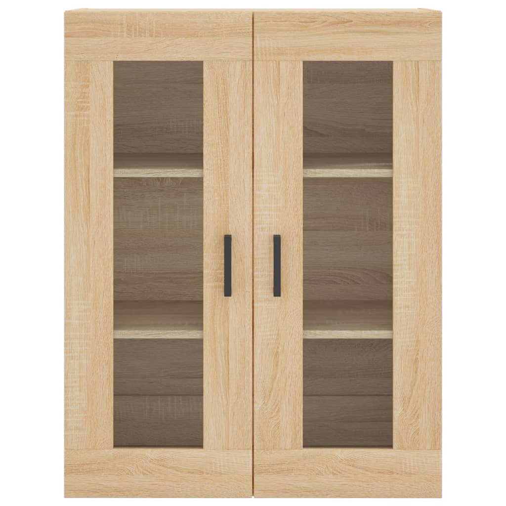 vidaXL Highboard Sonoma Oak 69,5x34x180 cm Engineered Wood